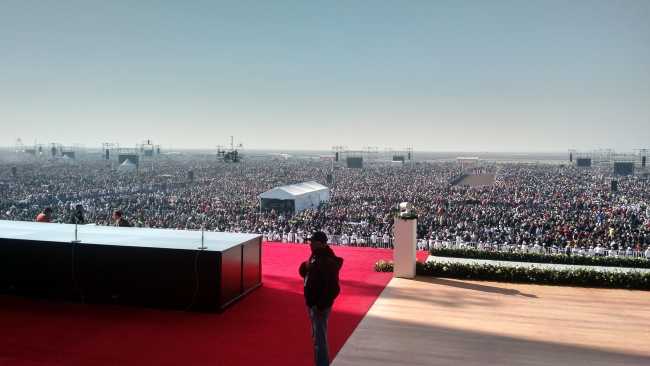 TEP goes far and wide for the Pope