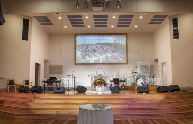 Electro-Voice fills Sydney Central Presbyterian