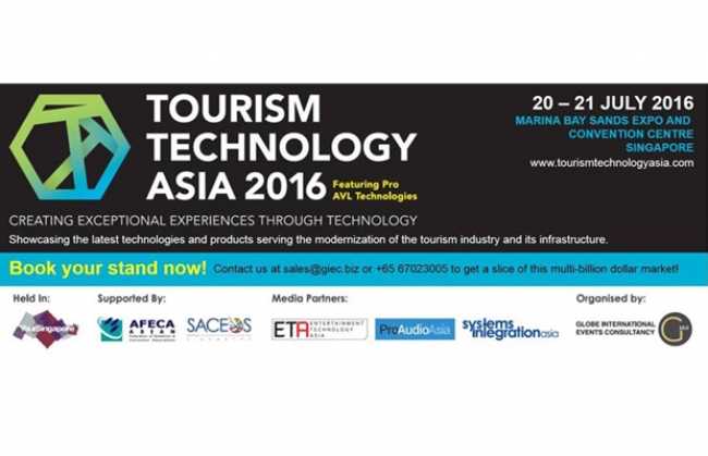 Tourism Technology Asia announces exhibition and conference details