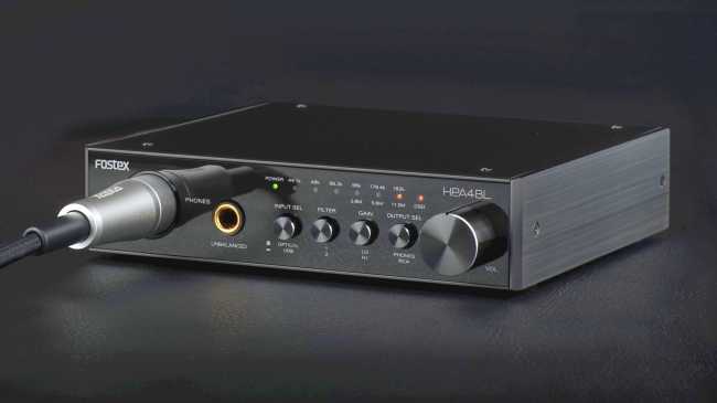 Fostex updates headphone amp with HP-A4BL