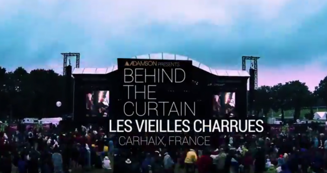 Adamson - Behind the Curtain Les Vieilles Charrues