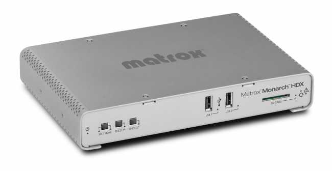 Matrox puts its cards on the table