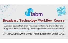 UBMS to host broadcast technology workflow course