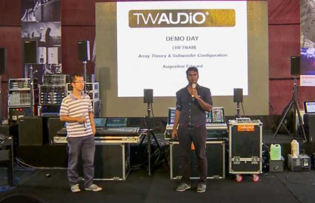 TW Audio and Filmstar host Vietnamese demonstration