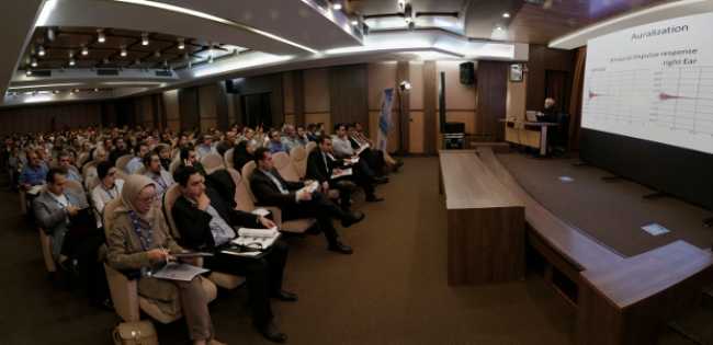 Wolfgang Ahnert leads acoustics seminar in Iran
