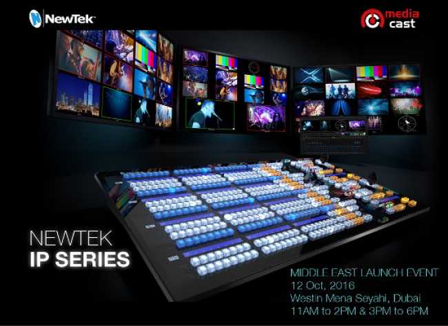 NewTek IP Series gets Middle East launch