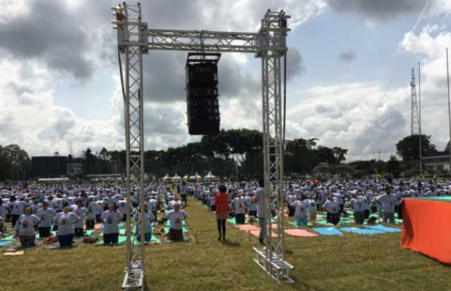 Sound Creations supports International Yoga Day