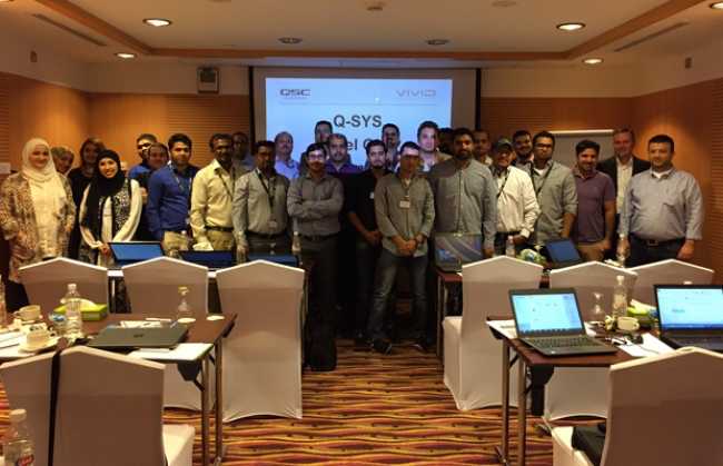 QSC hosts inaugural Q-Sys training event in Kuwait