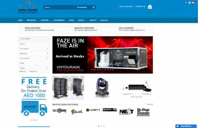 Echo Beats launches webstore