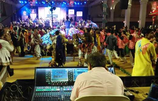 Stagecraft employs new dLive at Dildar Dandiya
