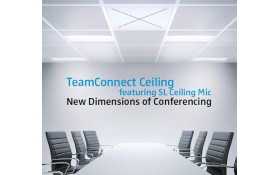 Sennheiser demos TeamConnect Ceiling