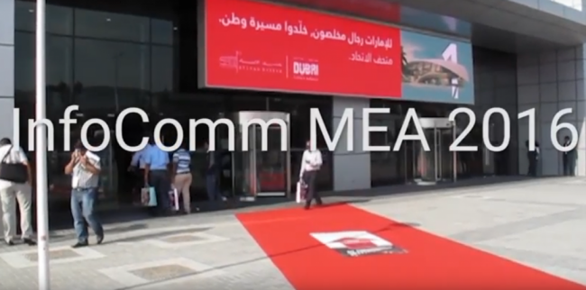 InfoComm MEA 2016