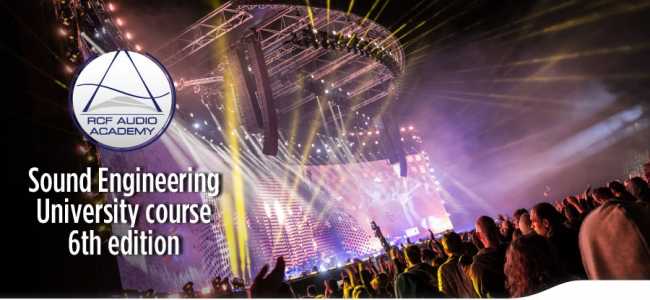 RCF and Italian university to provide sound engineering university course