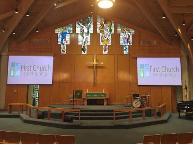 First Church Coral Springs’ lightning upgrade