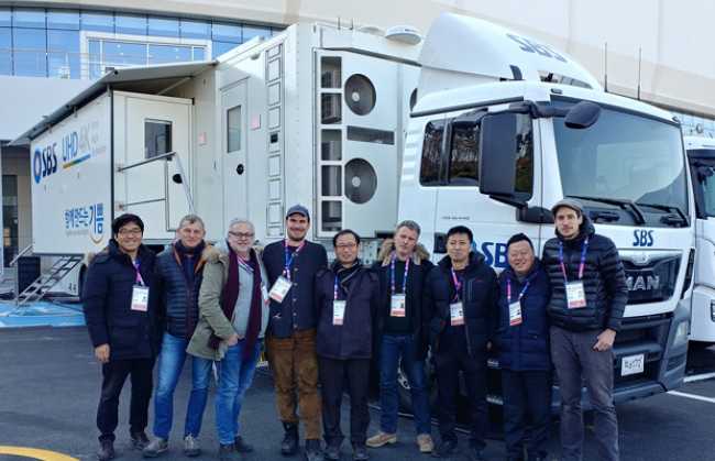 SBS takes the world’s first 12G-SDI UHD OB van on the road