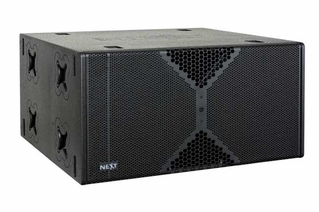 Next-proaudio launches Powersoft-powered LAs418 sub