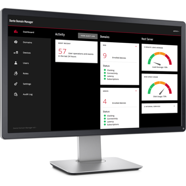Audinate previews Dante Domain Manager at ISE