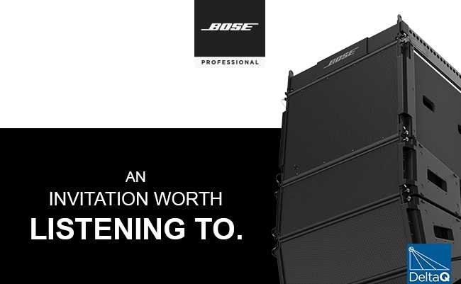 Bose to hold Singapore ShowMatch DeltaQ demo