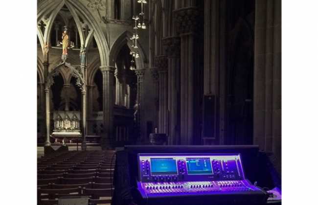 Taking command at Nidaros Cathedral