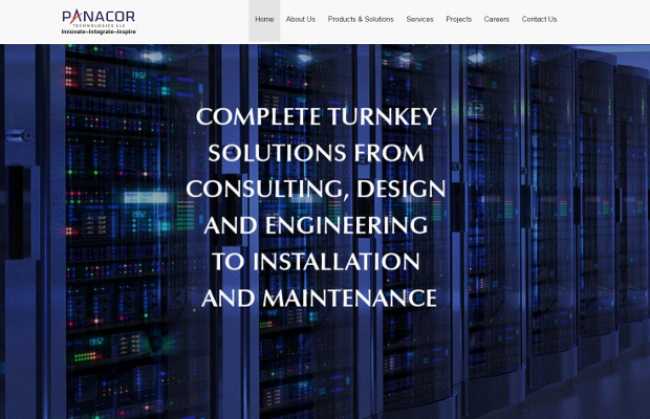 Panacor unveils new website