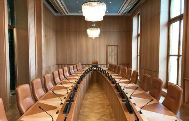 High profile meeting room gets the Eramita treatment