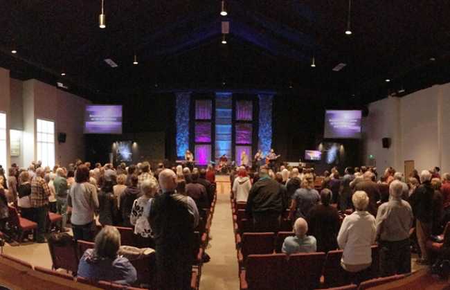 Professional production at Oregon City Christian Church