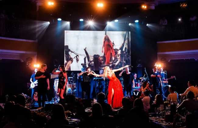 Artes facilitates Vera Brezhneva at Burj Al Arab