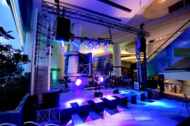 Alcons Audio showcased live in Singapore
