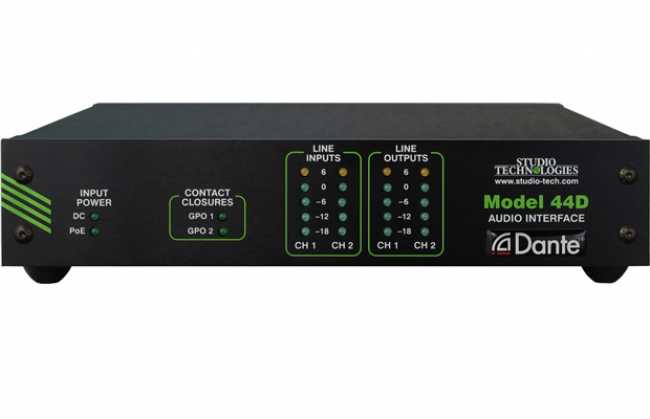 Studio Technologies takes analogue to Dante