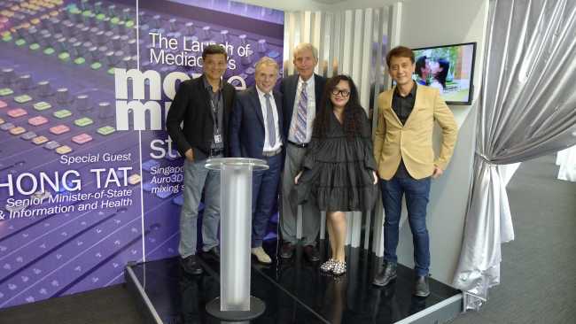 Singapore’s first Auro-3D postproduction facility opens at Mediacorp