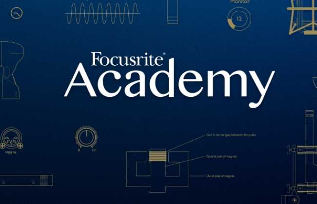 Class begins at Focusrite Academy