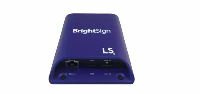 BrightSign continues along Tightrope