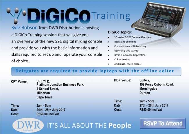 S21 training in Cape Town and Durban