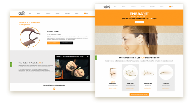 Point Source Audio unveils redesigned website