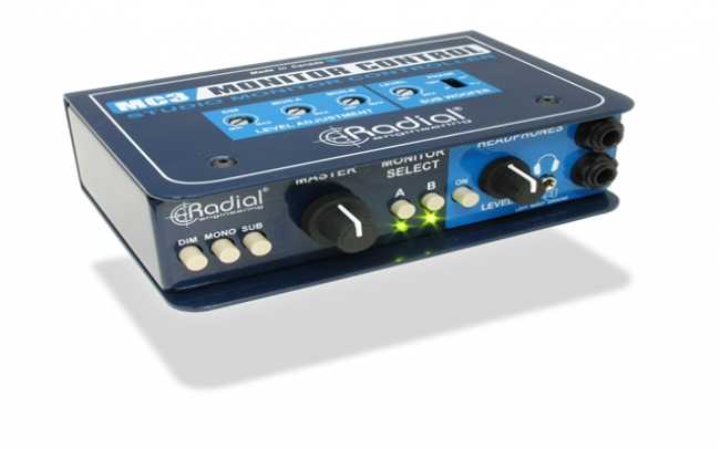 Radial introduces studio monitor controller
