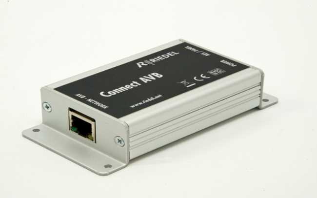 Riedel adopts AVB for Artist intercom