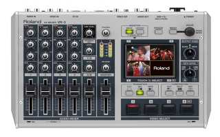 Roland VR-3 integrates audio mixing and video switching
