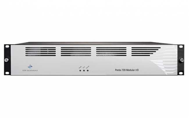 Dante-enabled broadcast audio routing interfaces from NTP Technologies