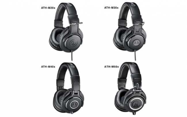 Audio-Technica expands M-Series headphones