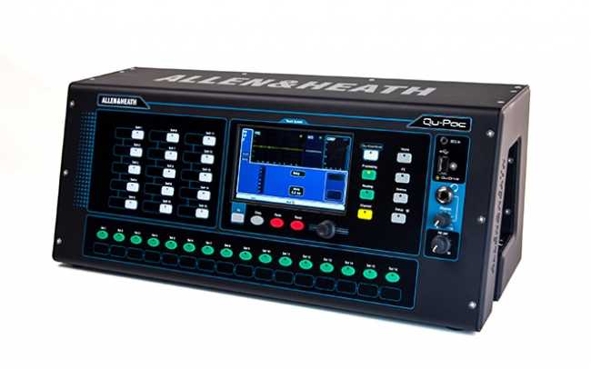 Rack-mount mixer joins A&H Qu range